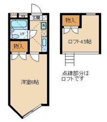 クレストハイツの物件間取画像